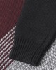 Mens Stripe Colorblock Knitted Fleece Lined Warm Hooded Cardigans With Pocket Mens Stripe Colorblock Knitted Fleece Lined Warm Hooded Cardigans With Pocket