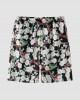 Mens Floral Print Double Pocket Button Up Holiday Two Pieces Outfits Mens Floral Print Double Pocket Button Up Holiday Two Pieces Outfits