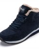 Men Winter Snow Shoes Hiking Boots Warm Lined Wear resistant Non Slip Cotton Shoes Lace Up Outdoor Sports Casual Ankle Shoes Men Winter Snow Shoes Hiking Boots Warm Lined Wear resistant Non Slip Cotton Shoes Lace Up Outdoor Sports Casual Ankle Shoes
