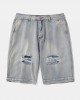 Mens Casual Hole Designed Denim Shorts Mens Casual Hole Designed Denim Shorts