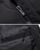 Mens Thicken Fluffy Solid Color Stand Collar Long Sleeve Warm Coats Mens Thicken Fluffy Solid Color Stand Collar Long Sleeve Warm Coats