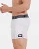 Mens Sport Solid Color Patchwork Letter Waistband Quick Dry Breathable Mid Waist Shorts Mens Sport Solid Color Patchwork Letter Waistband Quick Dry Breathable Mid Waist Shorts