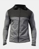 Men Contrast Colorblock Front Zip Long Sleeve Casual Hooded Sweatshirt Men Contrast Colorblock Front Zip Long Sleeve Casual Hooded Sweatshirt