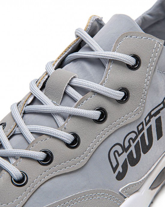 Men Brief Non Slip Letter Printing Patchwork Soft Sole Casual Sneakers Men Brief Non Slip Letter Printing Patchwork Soft Sole Casual Sneakers