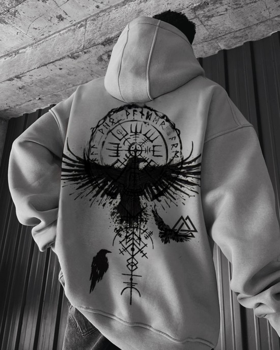 Clean Cut Minimalist Monochrome Hoodie HF1710-03-02 Clean Cut Minimalist Monochrome Hoodie HF1710-03-02