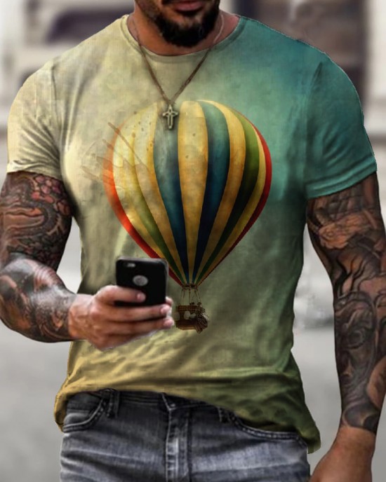 round neck short sleeve men's t-shirt HF0902-01-01 round neck short sleeve men's t-shirt HF0902-01-01