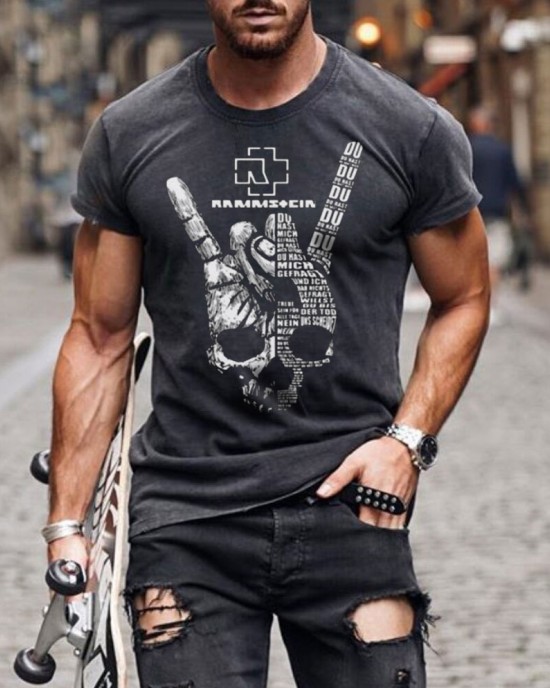 Surprising Skull T-Shirt HF2007-01-02 Surprising Skull T-Shirt HF2007-01-02