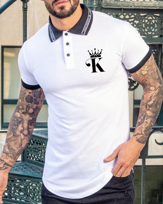 Lapel short sleeve T-shirt nan HF0115-02-02 Lapel short sleeve T-shirt nan HF0115-02-02
