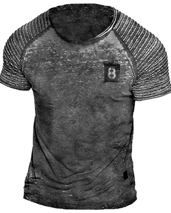 Pure color T-shirt casual sports fashion short sleeve HF3014-03-02 Pure color T-shirt casual sports fashion short sleeve HF3014-03-02