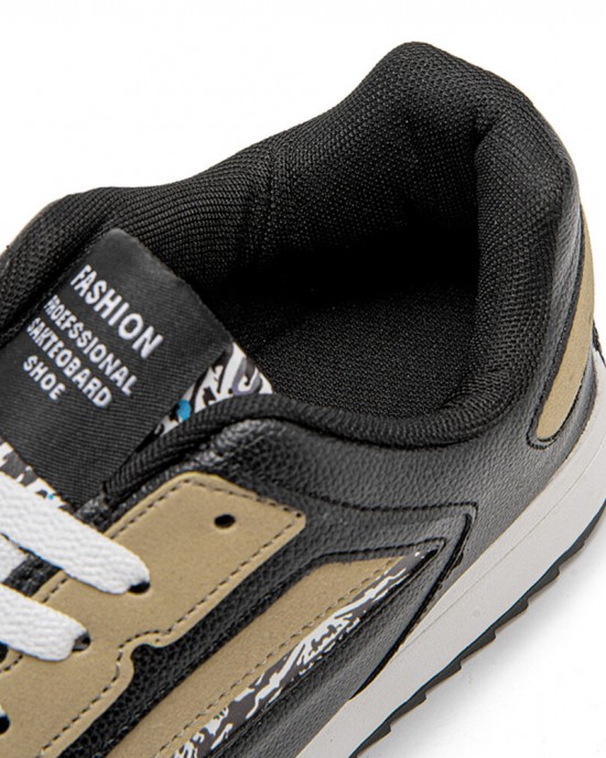 Men Brief Non Slip Patchwork Soft Sole Lace up Casual Sneakers Men Brief Non Slip Patchwork Soft Sole Lace up Casual Sneakers