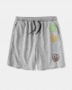 Mens Funny Smile Pattern Elastic Waist Casual Shorts Mens Funny Smile Pattern Elastic Waist Casual Shorts