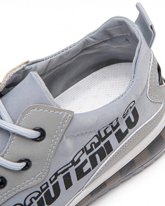 Men Brief Non Slip Letter Printing Patchwork Soft Sole Casual Sneakers Men Brief Non Slip Letter Printing Patchwork Soft Sole Casual Sneakers