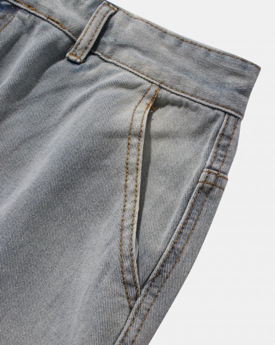 Mens Casual Hole Designed Denim Shorts Mens Casual Hole Designed Denim Shorts