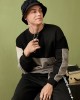 Men Teddy Color Block Patchwork Crew Neck Pullover Sweatshirts Men Teddy Color Block Patchwork Crew Neck Pullover Sweatshirts