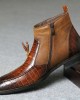 Men Retro Tassel Slip Resistant Side zip Business Boot Men Retro Tassel Slip Resistant Side zip Business Boot