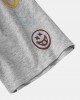 Mens Funny Smile Pattern Elastic Waist Casual Shorts Mens Funny Smile Pattern Elastic Waist Casual Shorts
