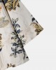 Mens Tropical Floral Print Kimono Holiday Two Pieces Outfits Mens Tropical Floral Print Kimono Holiday Two Pieces Outfits