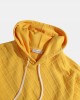 Mens Waffle Textured Solid Pouch Pocket Loose Drawstring Hoodies Mens Waffle Textured Solid Pouch Pocket Loose Drawstring Hoodies