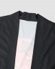 Mens Cherry Blossoms Character Back Print Kimono Loose Two Pieces Outfits Mens Cherry Blossoms Character Back Print Kimono Loose Two Pieces Outfits