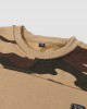 Men Camo Print Patchwork Applique Bodycorn Hem Pullover Sweatshirt Men Camo Print Patchwork Applique Bodycorn Hem Pullover Sweatshirt