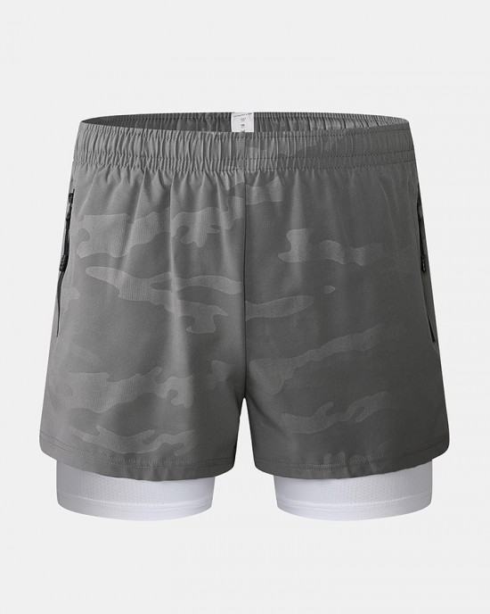 Mens Sport Qucik Drying Bicycle Breahable Elastic Waist Zipper Casual Shorts Mens Sport Qucik Drying Bicycle Breahable Elastic Waist Zipper Casual Shorts