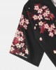Mens Kimono Carp Flower Print Japanese Fish Elastic Waist Two Piece Outfits Mens Kimono Carp Flower Print Japanese Fish Elastic Waist Two Piece Outfits