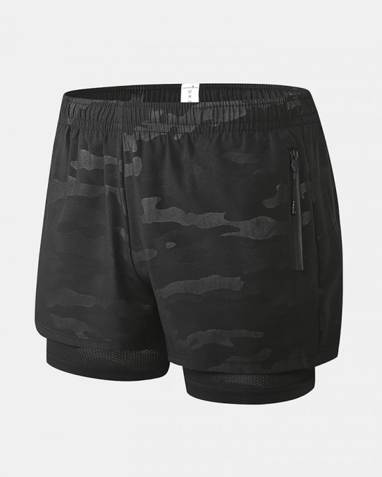 Mens Sport Qucik Drying Bicycle Breahable Elastic Waist Zipper Casual Shorts Mens Sport Qucik Drying Bicycle Breahable Elastic Waist Zipper Casual Shorts