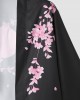 Mens Cherry Blossoms Letter Print Kimono Loose Two Pieces Outfits Mens Cherry Blossoms Letter Print Kimono Loose Two Pieces Outfits
