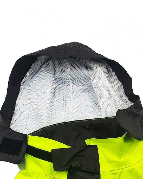 30cm Length Motorcycle Waterproof Breathable Protective Split Reflective Raincoat Suit for Cycling 30cm Length Motorcycle Waterproof Breathable Protective Split Reflective Raincoat Suit for Cycling