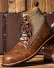 Men Retro Casual Non Slip Splicing Business Short Boots Men Retro Casual Non Slip Splicing Business Short Boots