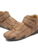 Men Slip Resistant Soft Sole Comfy Casual Hand stitched Boots Men Slip Resistant Soft Sole Comfy Casual Hand stitched Boots