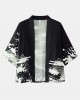 Mens Kimono Loong Pattern Chinoiserie Dragon Two Piece Outfits Mens Kimono Loong Pattern Chinoiserie Dragon Two Piece Outfits