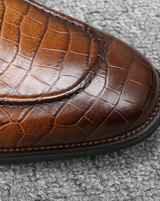 Men Retro Tassel Slip Resistant Side zip Business Boot Men Retro Tassel Slip Resistant Side zip Business Boot