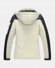 Mens Patchwork Windproof Warm Thick Fleece Lined Hooded Coats With Pocket Mens Patchwork Windproof Warm Thick Fleece Lined Hooded Coats With Pocket