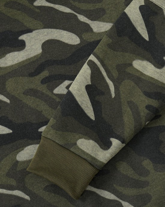 Men Camo Print Zipper Drawstring Bodycorn Hem Casual Hooded Sweatshirt Men Camo Print Zipper Drawstring Bodycorn Hem Casual Hooded Sweatshirt