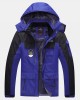 Mens Patchwork Windproof Warm Thick Fleece Lined Hooded Coats With Pocket Mens Patchwork Windproof Warm Thick Fleece Lined Hooded Coats With Pocket
