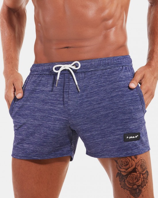 Mens Sport Solid Color Quick Dry Pocket Drawstring Shorts Mens Sport Solid Color Quick Dry Pocket Drawstring Shorts