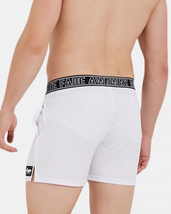 Mens Sport Solid Color Patchwork Letter Waistband Quick Dry Breathable Mid Waist Shorts Mens Sport Solid Color Patchwork Letter Waistband Quick Dry Breathable Mid Waist Shorts
