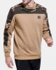 Men Camo Print Patchwork Applique Bodycorn Hem Pullover Sweatshirt Men Camo Print Patchwork Applique Bodycorn Hem Pullover Sweatshirt