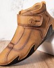 Men Slip Resistant Soft Sole Comfy Casual Hand stitched Boots Men Slip Resistant Soft Sole Comfy Casual Hand stitched Boots