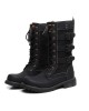 Men Classic Black Biker Boots Metal Buckle Motorcycle Boots Men Classic Black Biker Boots Metal Buckle Motorcycle Boots