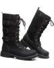 Men Classic Black Biker Boots Metal Buckle Motorcycle Boots Men Classic Black Biker Boots Metal Buckle Motorcycle Boots