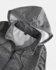Mens Patchwork Zipper Sports Two Piece Outfits With Removable Hood Mens Patchwork Zipper Sports Two Piece Outfits With Removable Hood